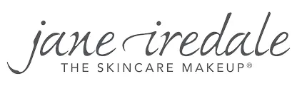 Logo of "jane iredale," with the tagline "THE SKINCARE MAKEUP®" below the brand name in a serif font. - A New Beginning Salon and Spa in Bethel, CT